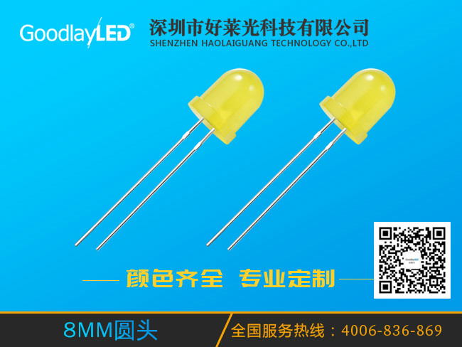 8MM round head