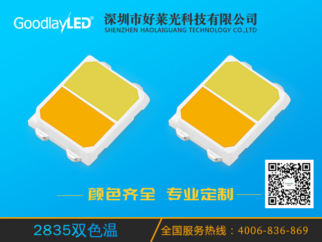 2835 dual color temperature
